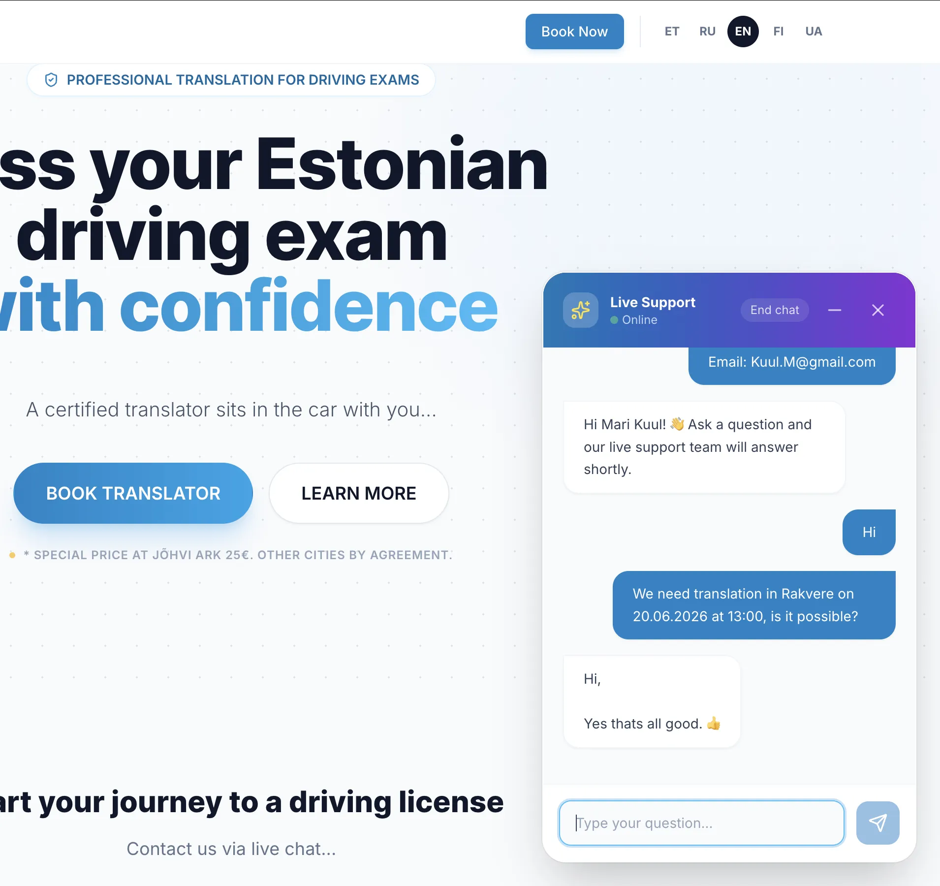 ARK live chat — broneering