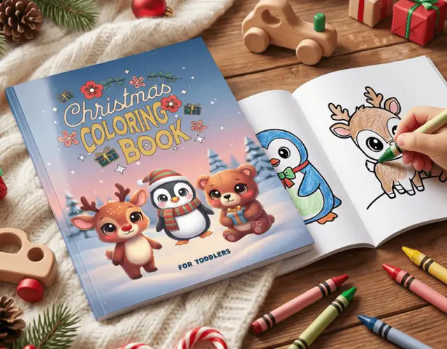 Christmas Visual — graphic design mockup (2023)