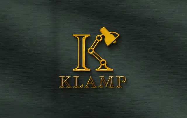 Klamp Visual — graphic design mockup (2023)