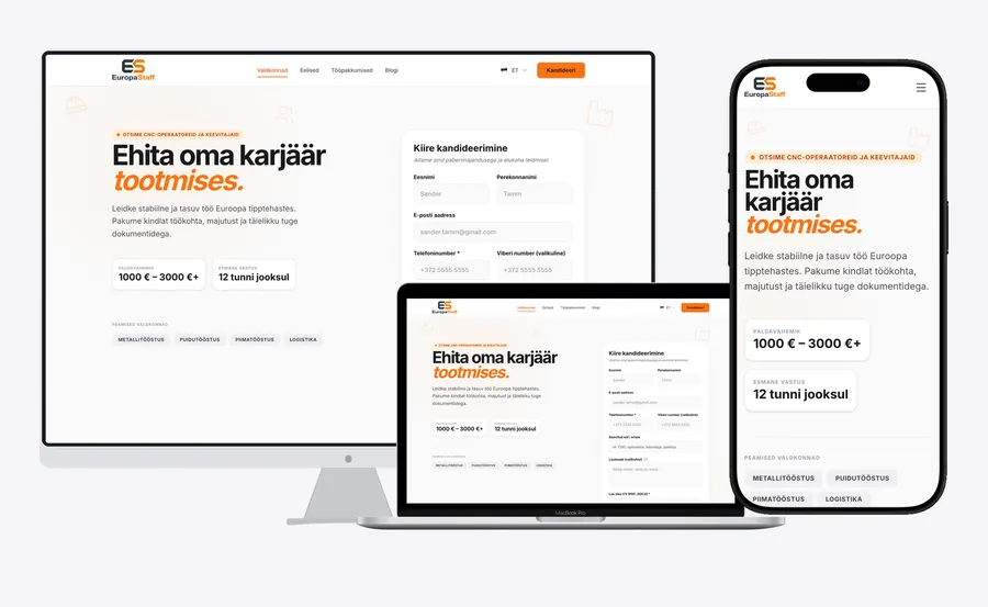 EuropaStaff — Tööjõu vahendus